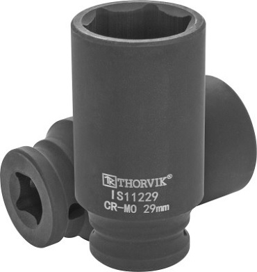 Головка торцевая ударная глубокая 1/2"DR, 29 мм Thorvik IS11229