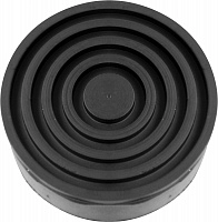 Опора резиновая, универсальная "шайба", для подкатных домкратов, D-105 мм, Н-35 мм
