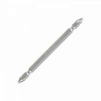 Вставка (бита) торцевая 1/4" Phillips, PH2, L = 110 мм, двухсторонняя, для шуруповерта KING TONY 131102P