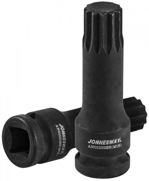 Торцевая насадка AN010202B, 1/2"DR M18x78 мм. для задней ступицы автомобилей VAG