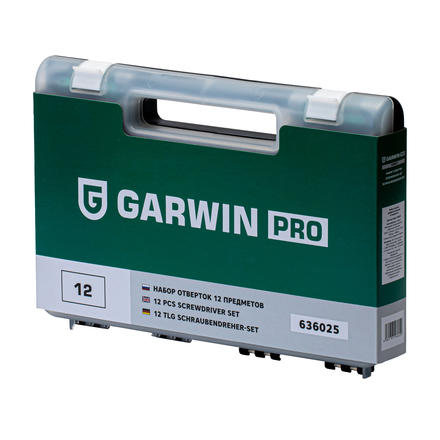GARWIN PRO 636025 Набор отверток профессиональных 12 предметов