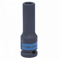 Головка торцевая ударная глубокая шестигранная 1/2", 11 мм KING TONY 443511M