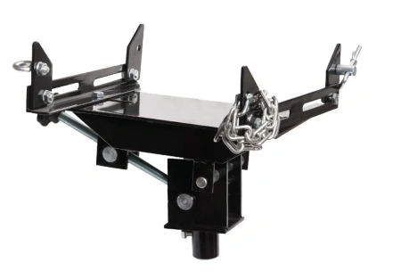 Стойка трансмиссионная гидравлическая с доп,переставным адаптером для снятия узлов и агрегатов 0.5т(высота подхвата-1100мм,высота подъема-2115мм)