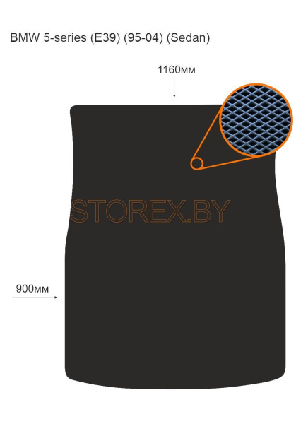 BMW 5-series (E39) (95-04) (Sedan) Багажник copy