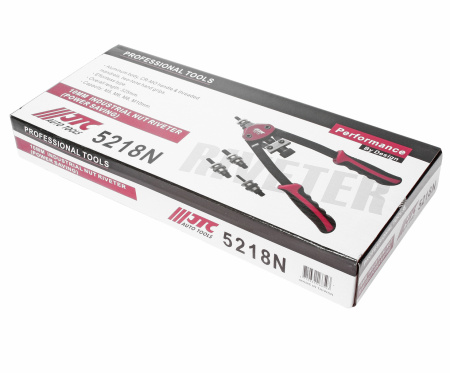 Заклепочник ручной резьбовой JTC 5218N (325 мм, 5,6,8,10 мм)