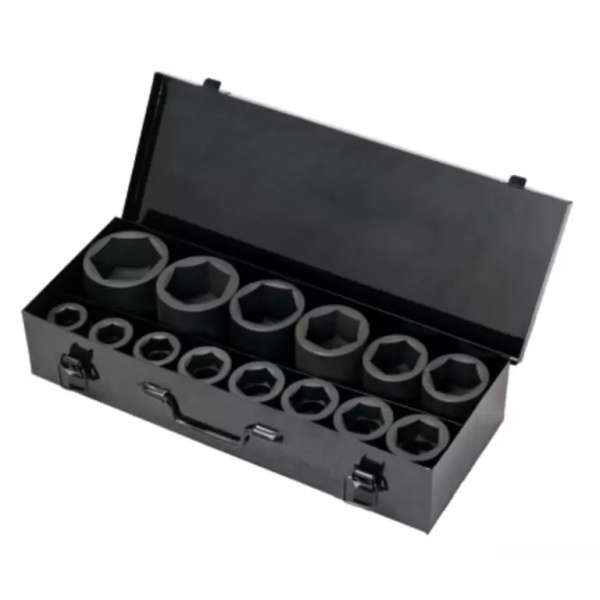 Набор ударных головок глубоких GARWIN PRO 626557-1 (1", 14 пр., 22-60 мм)