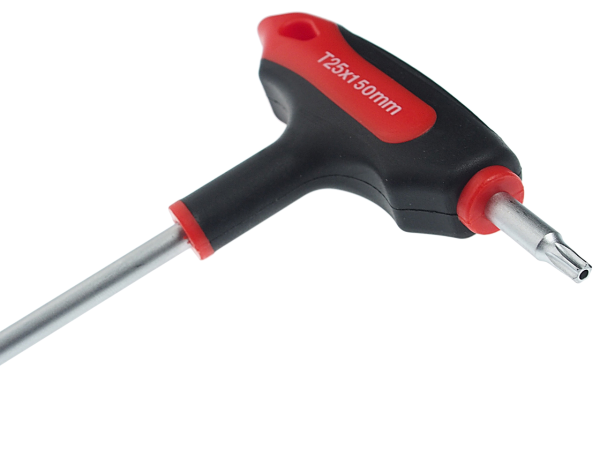 Ключ TORX Т-образный T25H с отверстием JTC 784825