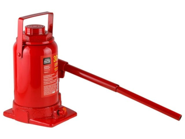 Домкрат гидравлический 30т бутылочный 255-405мм STARTUL AUTO (ST8018-30)