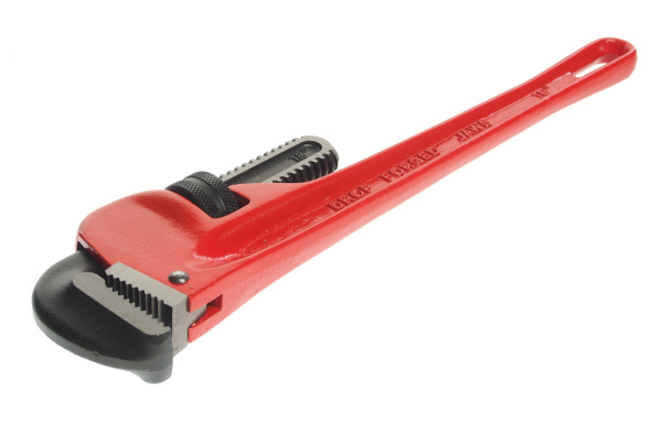 Ключ трубный американского типа JTC JW0242-18 (18", 450 мм, захват до 70 мм)