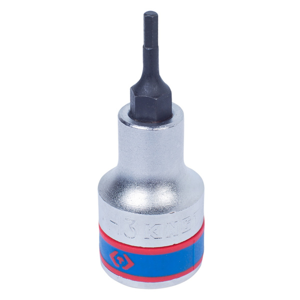 Насадка (бита) торцевая 1/2", HEX, 3 мм, L = 60 мм KING TONY 402503
