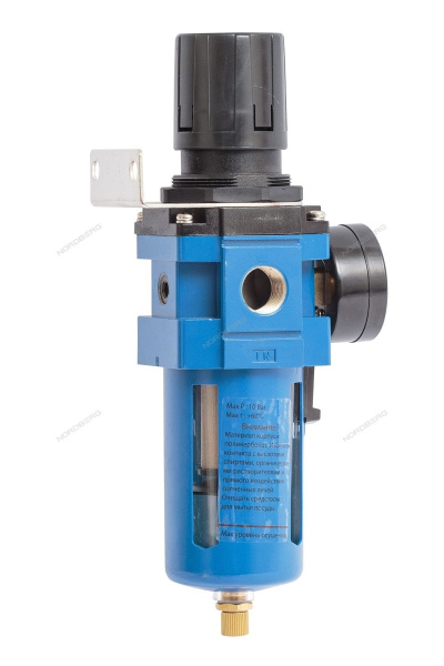 Воздушный фильтр с редуктором NORDBERG NP8214 (1/2")