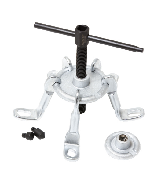 Съемник ступицы сборный механический с креплением на болты (Ø110-160мм, 5 сменных лап)