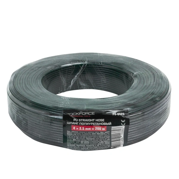 Шланг полиуретановый 4мм x 2,5мм x 200м (10-12бар, раб. t от -30 до +60°С)