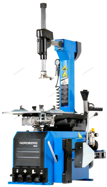 Станок шиномонтажный автомат, двухскоростной, 14-28", взрывная накачка, 380 В, синий NORDBERG 4644