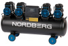 Компрессор безмасляный 380В ресивер 120 л 1000 л/мин NORDBERG NCEO120/1000