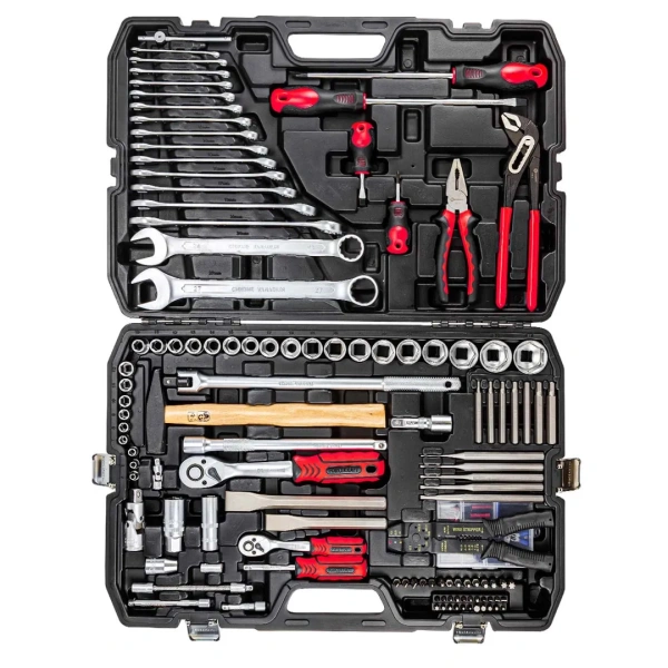 Набор инструментов 139пр. 1/4'', 1/2''(6гр.)(4-32мм)