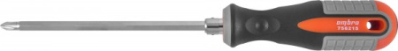 756215 Отвертка стержневая двусторонняя ROUND GRIP, РН2,SL6x150 мм