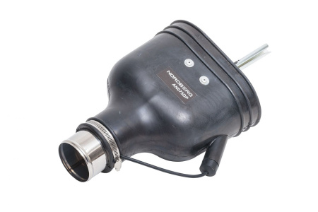 Насадка резиновая овальная с внутренним фиксатором на шланг D=75 мм NORDBERG AN075DP