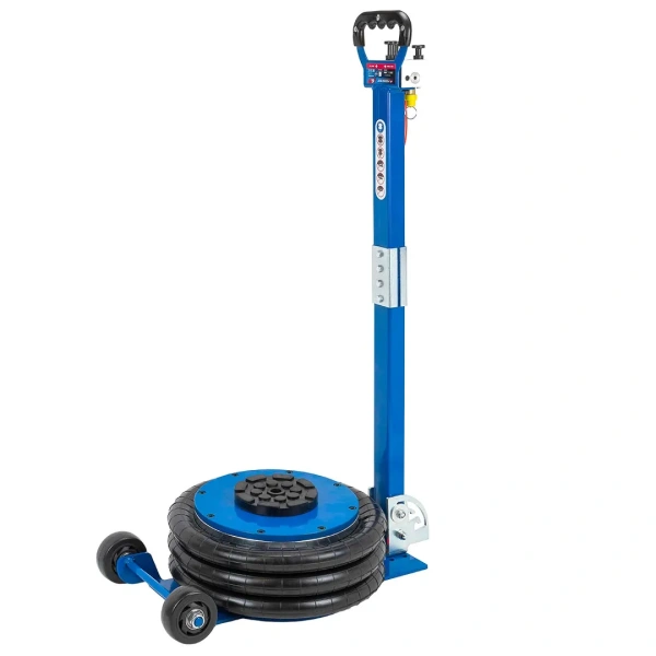 Домкрат подкатной пневматический 6т (h min-150мм,h max-400мм,Ø-300мм)