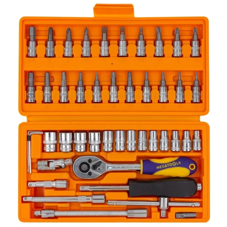 Набор инструментов 46пр. 1/4''(6гр.)