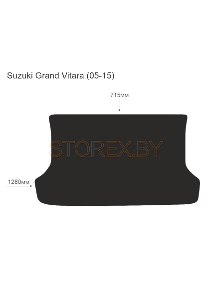 Suzuki Grand Vitara (05-15) Багажник copy