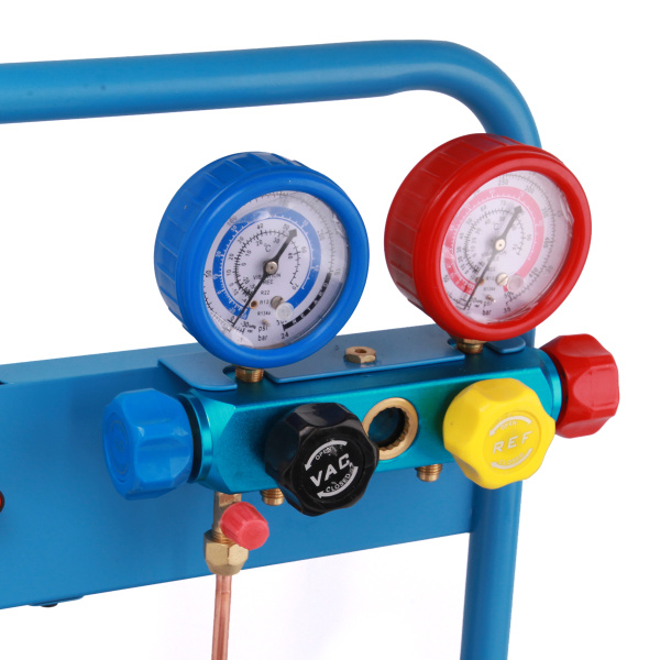 Комплект для заправки кондиционеров, compact с функцией заправки масла ОДА Сервис AC-3014