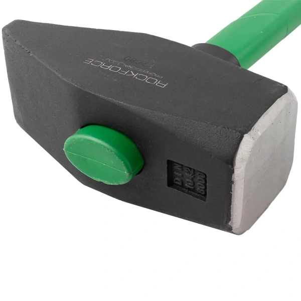 Молоток с фиберглассовой ручкой и резиновой противоскользящей накладкой (8000гр.,L ручки-800мм)