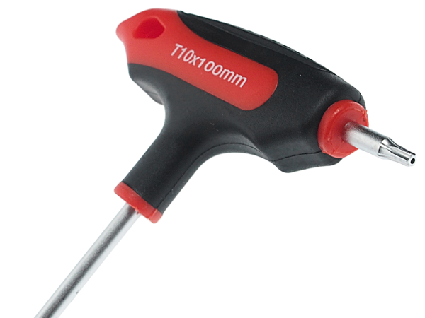 Ключ TORX Т-образный T10H с отверстием JTC 784810