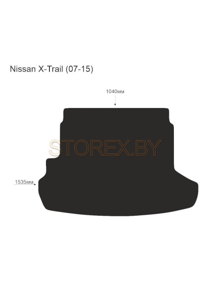 Nissan X-Trail (07-15) Багажник copy