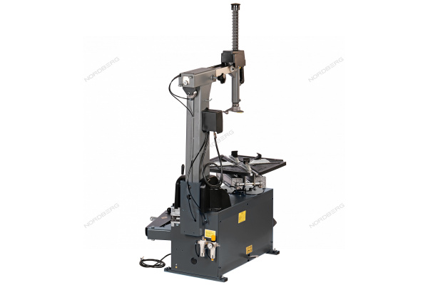 Станок шиномонтажный автомат двухскоростной NORDBERG 4642(G)_16-30" (стол с накладками, 380 В, серый)