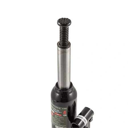 Домкрат бутылочный 4т с клапаном (высота подхвата-180, высота подъема-350мм)