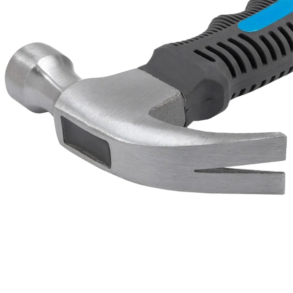 Молоток мини с гвоздодером и эргономичной рукояткой (L-160мм, вес 320г)