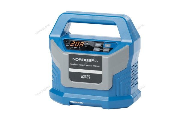NORDBERG Устройство WSC35 зарядное интеллектуальное 12/24V макс ток 15A
