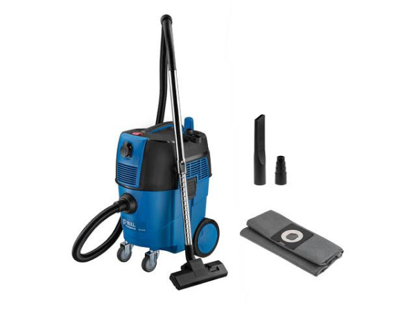 Пылесос BULL AS 3002 + аксессуары 1600 Вт, 30 л, 4м кабель, 2м шланг, HEPA, автомат. (класс: L, очистка: автоматическая, автовключение, розетка 2000 В