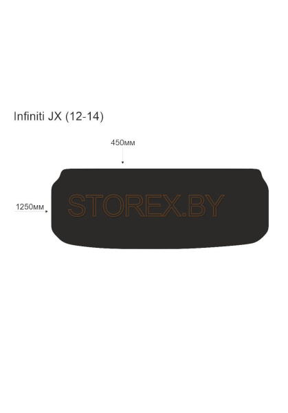 Infiniti JX (12-14) Багажник copy