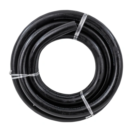 Шланг резиновый армированый бензо-маслостойкий 18х27.5ммх5м(повышенная гибкость и сопротивление к излому,раб.давл. 20bar,max60bar,-30C°+70C°,DIN20018)