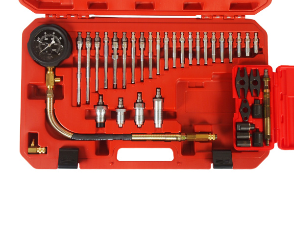 Компрессометр дизель с адаптерами JTC 4302 (37 предметов)