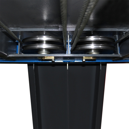 Подъемник четырехстоечный AE&T F4.5D-4 (4.5 т, с траверсой для сход-развала)