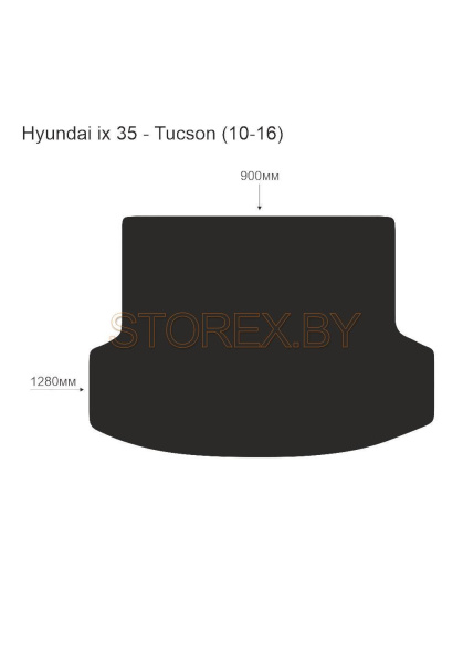 Hyundai ix35-Tucson (10-16) Багажник copy