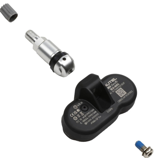Датчик TPMS Autel MX BLE-A001 Bluetooth, зажимной, программ., универс., металл, серебро
