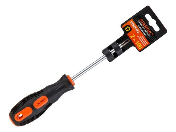 Отвертка "+" №2 100мм PH STARTUL PROFI (ST3032-210)