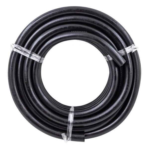 Шланг резиновый армированый бензо-маслостойкий 10х16.5ммх10м(повышенная гибкость и сопротивление к излому,раб.давл. 20bar,max 60bar,-30C°+70C°,DIN2001