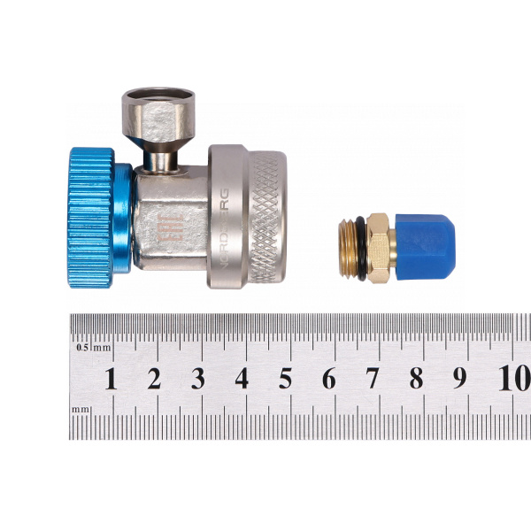 Муфта быстросъемная NORDBERG NFA1L, R134a низкое давление, синяя