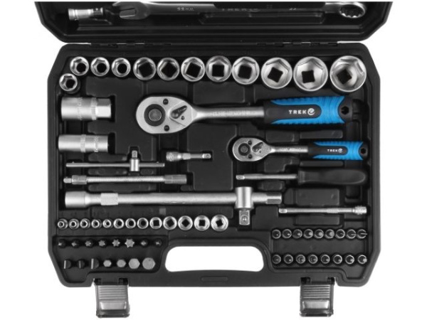 Набор головок и ключей 82пр. TREK