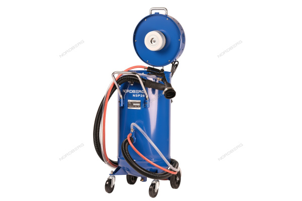 Установка пескоструйная бак для песка 104 л NORDBERG NSP28