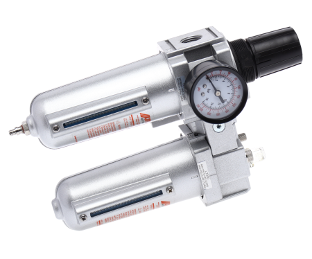 Блок подготовки воздуха JTC 7264 (лубрикатор, осушитель, 1/2", металл. переключ., 285PSI, 4000 л/мин)