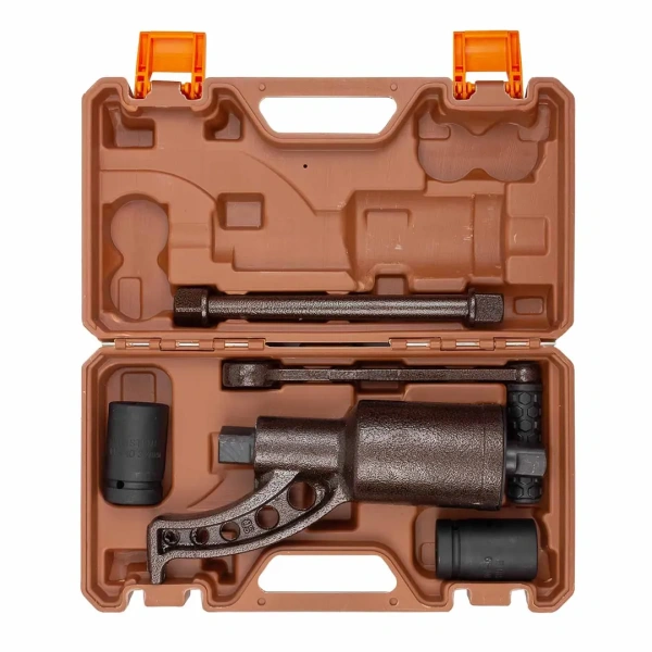 Гайковерт ручной с редуктором 1''(Головки-32мм и 33мм, длина-270мм, передаточное число 1:68, 6200 Н/м)