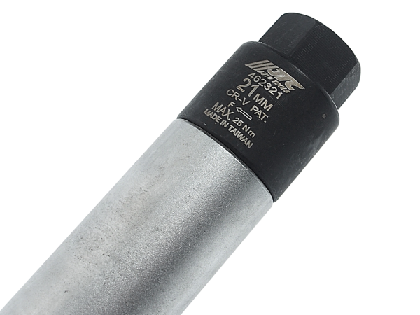 Головка свечная 12-ти гранная с фиксированным усилием затяжки JTC 4623-21 (3/8", 21 мм)