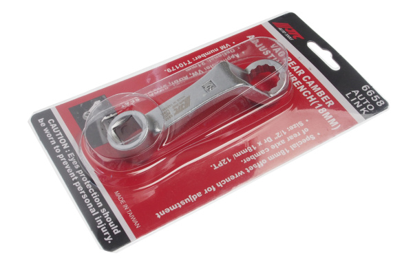 Ключ для регулировки развала задней оси JTC 6658 (18 мм, VW AUDI SEAT SKODA PORSCHE)