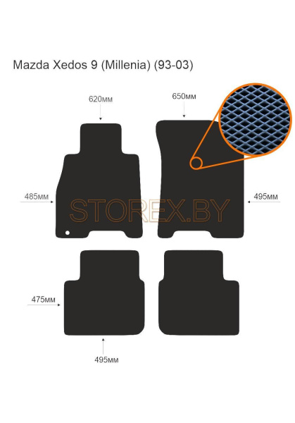 Mazda Xedos 9 (Millenia) (93-03) copy